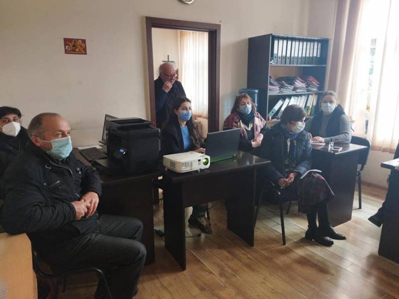 ცაგერის მუნიციპალიტეტში ელექტრონული სერვისების დანერგვისა და განვითარების ეტეპი...